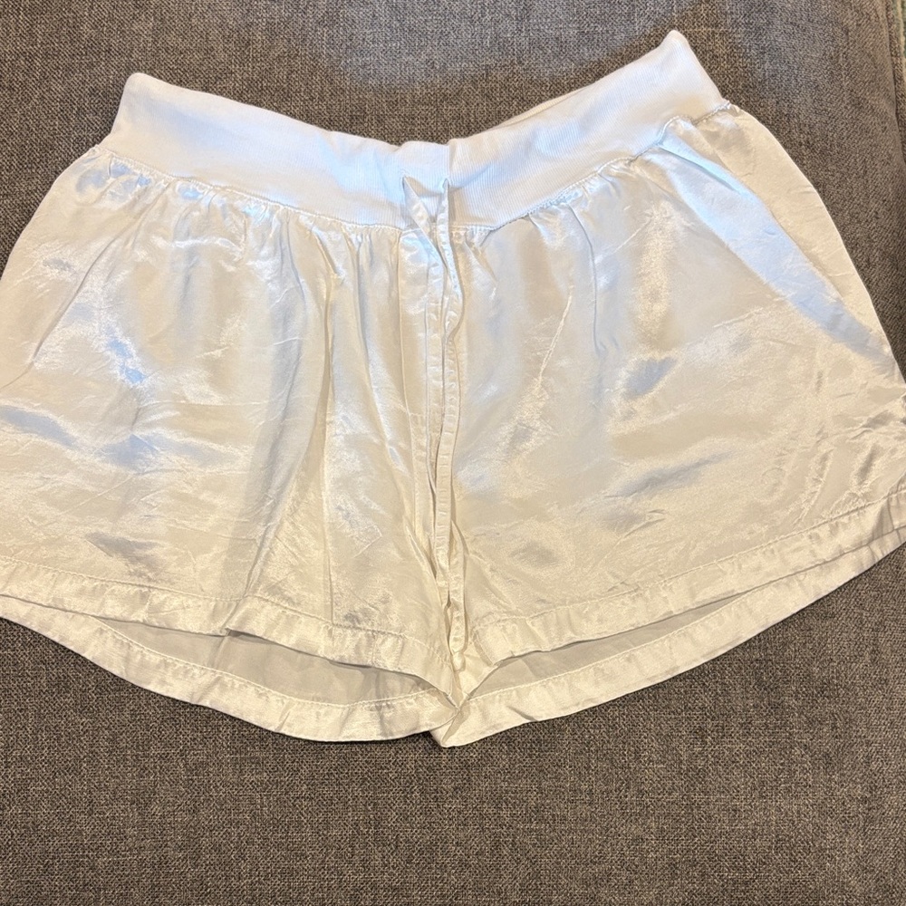 PJ Harlow Satin Pajama Shorts